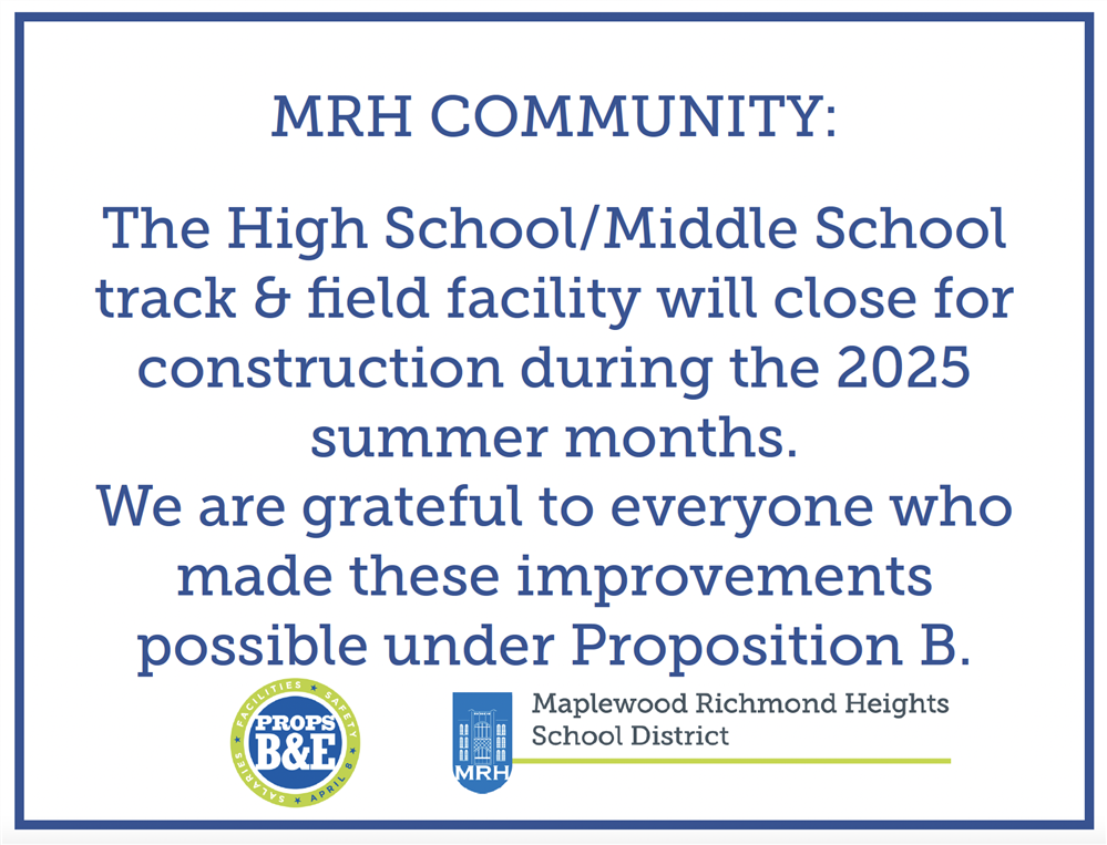 Track & field closed for summer